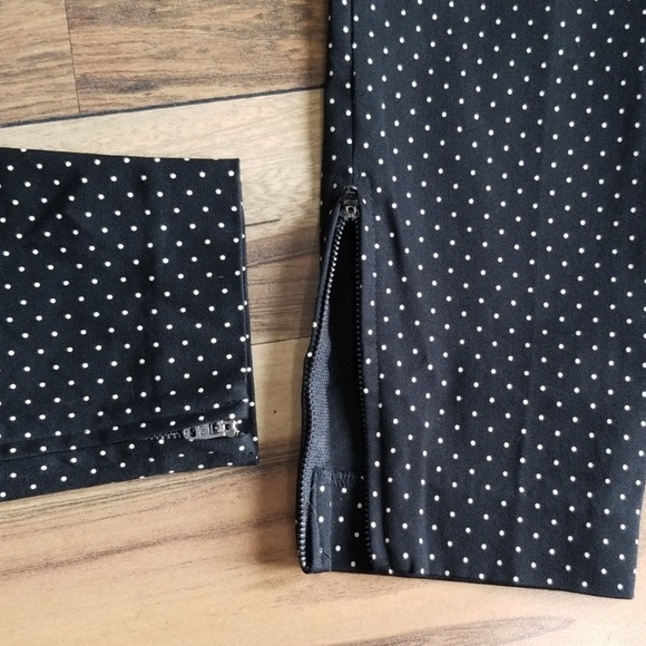 Ann Taylor Loft polka dot pants - Picture 4 of 8